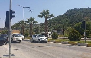 Söke’de drone destekli denetim