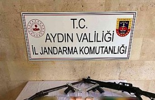 Germencik’te silah kaçakçılığı operasyonu