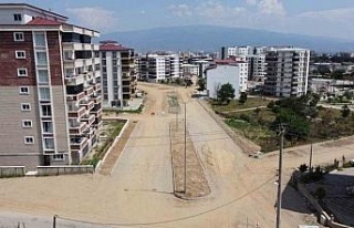 Yeşil Mahalle’de sokak çalışması devam ediyor