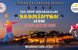 Badminton Analig Ege Grup müsabakaları Aydın’da...