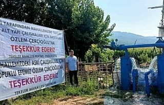 Tekeler’e Büyükşehir eli değdi