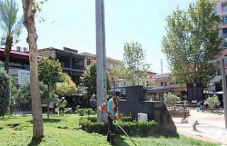 Nazilli Belediyesi’nden sahada yoğun mesai