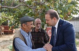 Sağlık Müdürü Şenkul, ev ziyaretlerine devam...