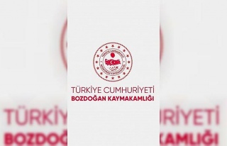 Bozdoğan Kaymakamlığı logosu yenilendi