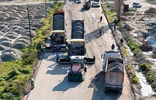 Büyükşehir ekipleri turizmin kalbindeki yolları...