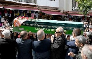 Kuşadalı turizmci son yolculuğuna uğurlandı