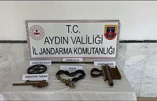 Kuyucak’ta hurda hırsızları yakalandı