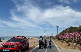 Kuşadası’nda motosiklet denetimi