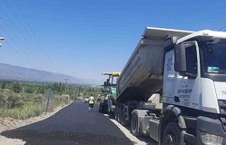 Aydın Büyükşehir Belediyesi Haydere yolunu yeniliyor