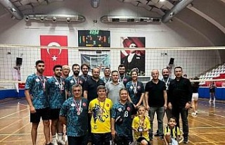 Aydın İl Sağlık Müdürlüğü voleybol turnuvasında...