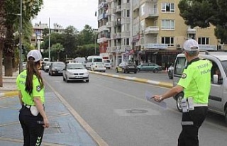 Aydın’da trafik ekiplerinden “KPSS” seferberliği