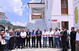 Bozdoğan’da yapımı tamamlanan camii ibadete açıldı