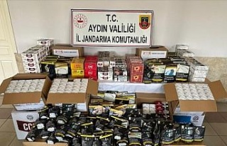 Jandarmadan ’bandrolsüz sigara’ baskını: 1...