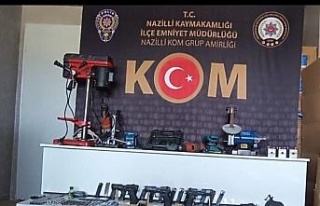 Nazilli polisinden silah operasyonu