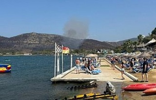 Kuşadası’ndaki orman yangını büyümeden söndürüldü