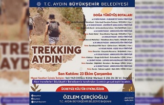 Başkan Çerçioğlu, doğaseverleri "Trekking...