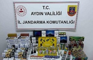 Jandarmadan kaçak sigara baskını: 1 gözaltı