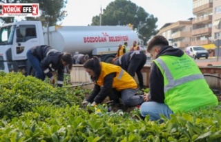 Büyükşehir ve Bozdoğan Belediyesinden Ortak Çalışma"...