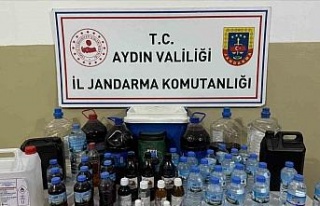 Sahte alkol imalathanesine baskın