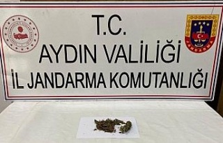 Aydın’da jandarmadan uyuşturucu operasyonu