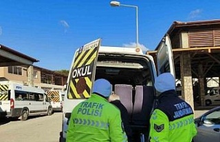 Karacasu’da okul servisleri denetlendi