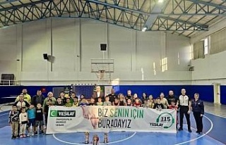 Germencik’te basketbol turnuvası düzenlendi