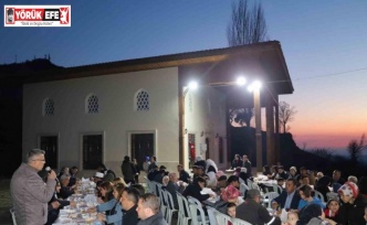 Köylüler iftarını Şehitlikte Başkan Güler’le birlikte açtı