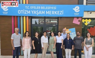 Efeler Belediyesi Otizm Yaşam Merkezi Fethiyeli misafirlerini ağırladı