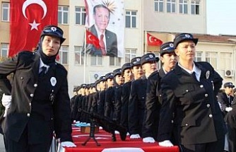 Aydın Polis Okulu, ilk kadın mezunlarını verdi