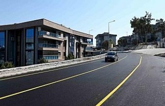 Kuşadası Belediyesi Değirmendere Mahallesi’ndeki asfalt çalışmasını tamamladı