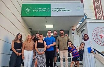 Almanya gençlik merkezi çalışanları, Aydın’ı yakından tanıma fırsatı buldu