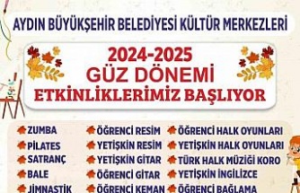 Aydın Büyükşehir Belediyesi’nin güz dönemi etkinlikleri başlıyor