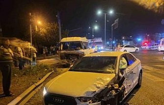 Nazilli’de zincirleme trafik kazası: 6 yaralı