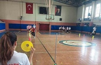 Geleceğin sporcuları antrenmanlarına başladı