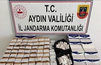 Nazilli’de sigara kaçakçılığı operasyonu