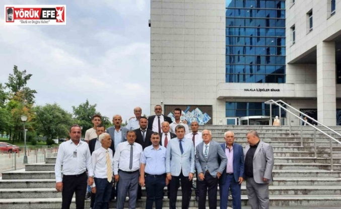Başkan Künkcü ve şoförler odası başkanlarından Ankara çıkarması