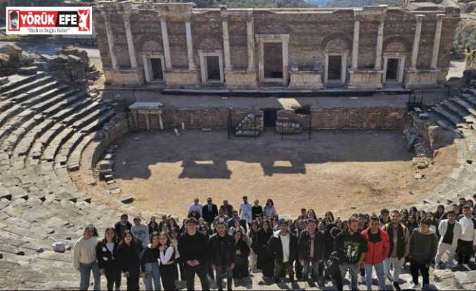 Sultanhisar’da öğrencilerden tarihi gezi